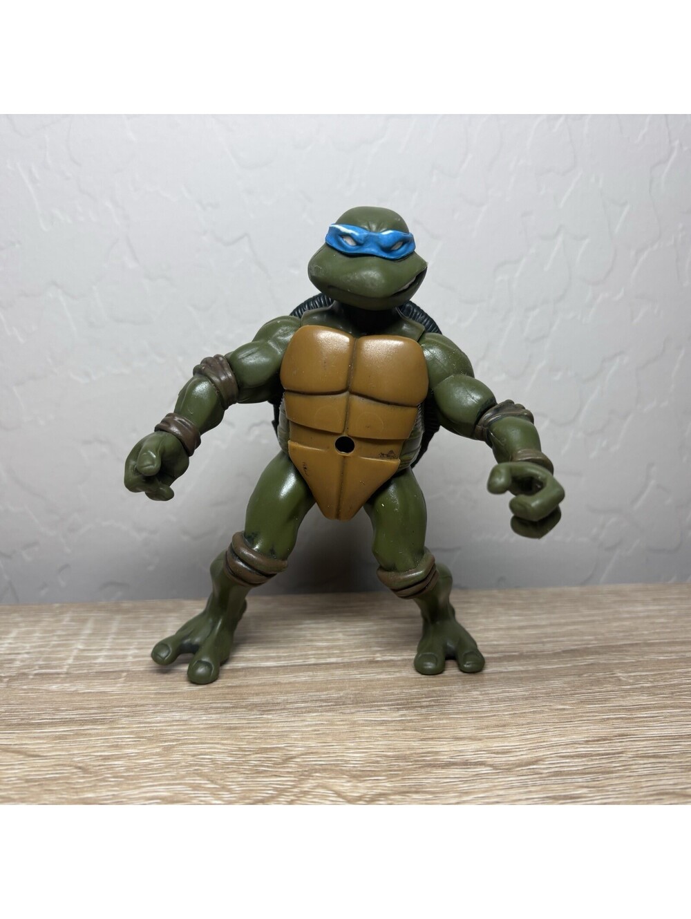 Vintage 1991 Playmates TMNT Movie Star Leonardo Action Figure Loose